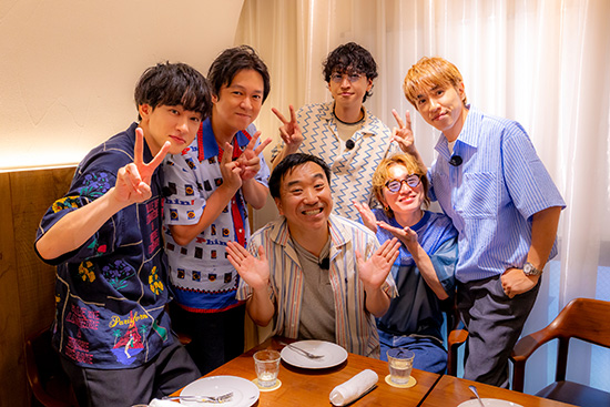 SUPER EIGHT（横山裕、村上信五、丸山隆平、安田章大、大倉忠義）、月亭八光