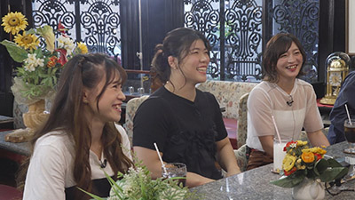 杉原愛子、鏡優翔、角田夏実