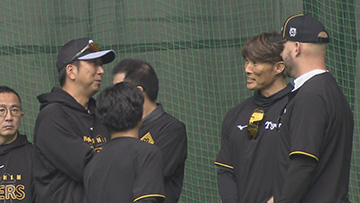 藤川球児（阪神タイガース監督）、糸井嘉男（阪神タイガースSA）