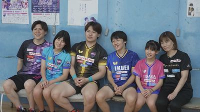 松島輝空・翔空・美空・愛空・父：卓司さん・母：由美さん（卓球）
