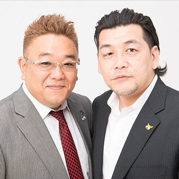 サンドウィッチマン(伊達みきお、富澤たけし)