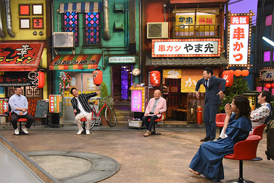 ケンドーコバヤシ、岡田圭右、山本浩之、東野幸治、神田愛花、メッセンジャー黒田