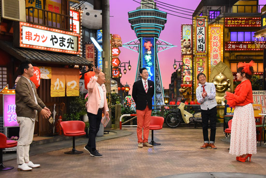 東野幸治、メッセンジャー黒田、岡田圭右(ますだおかだ) はるな愛 月亭八光