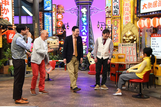 田津原理音、山本浩之、東野幸治、メッセンジャー黒田、井森美幸