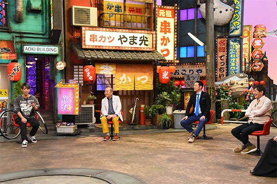 小山慶一郎(NEWS)、山本浩之、東野幸治、メッセンジャー黒田