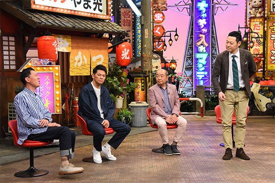 福田充徳(チュートリアル)、岡田圭右(ますだおかだ)、山本浩之、東野幸治