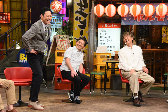 東野幸治、メッセンジャー黒田、小山慶一郎(NEWS)