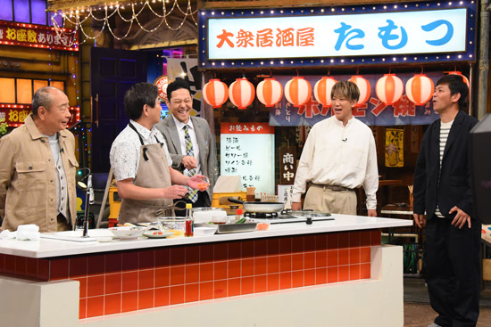 山本浩之、東野幸治、メッセンジャー黒田、岡田圭右(ますだおかだ)、小山慶一郎(NEWS)