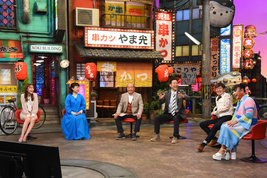 神部美咲、なるみ、山本浩之、東野幸治、メッセンジャー黒田、サマンサ・アナンサ