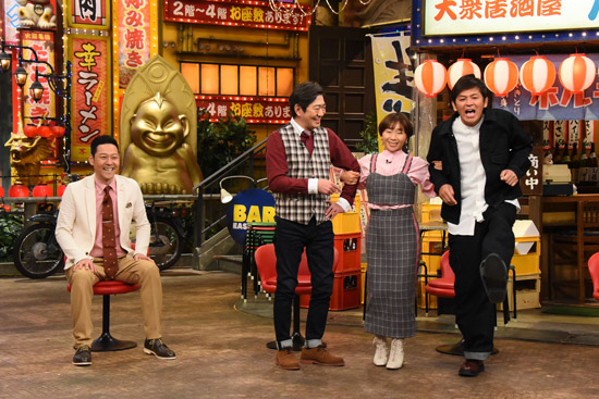 東野幸治、メッセンジャー黒田、高橋成美、岡田圭右(ますだおかだ)