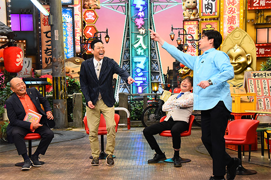 山本浩之、東野幸治、メッセンジャー黒田、吉村崇(平成ノブシコブシ)