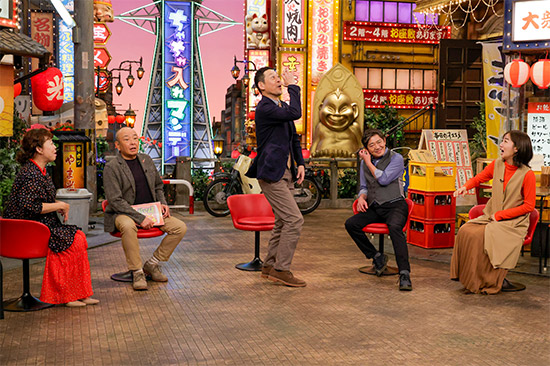 なるみ、山本浩之、東野幸治、メッセンジャー黒田、豊崎由里絵