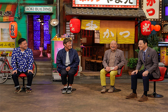 月亭八光、田村裕（麒麟）、山本浩之、東野幸治