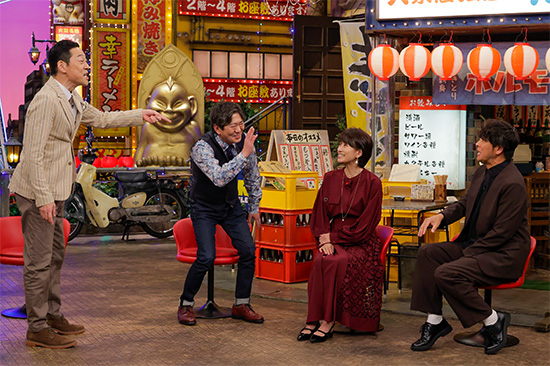 東野幸治、メッセンジャー黒田、馬場典子、岡田圭右（ますだおかだ）