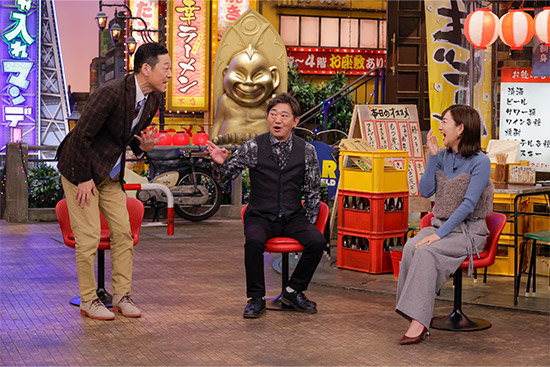 東野幸治、メッセンジャー黒田、豊崎由里絵