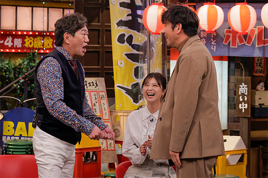 メッセンジャー黒田、工藤美桜、岡田圭右（ますだおかだ）