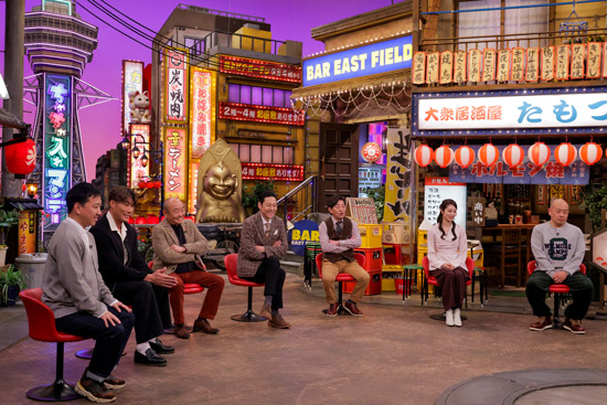 月亭八光、糸井嘉男、山本浩之、東野幸治、メッセンジャー黒田、藤江萌、林健（ギャロップ）