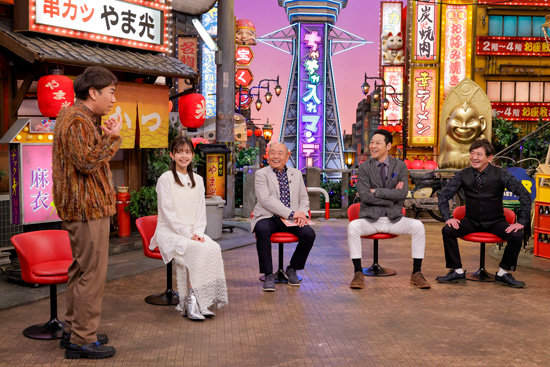 藤井隆、森日菜美、山本浩之、東野幸治、メッセンジャー黒田