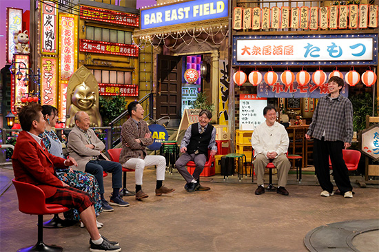 勝俣州和、ハシヤスメ・アツコ、山本浩之、東野幸治、メッセンジャー黒田、アインシュタイン