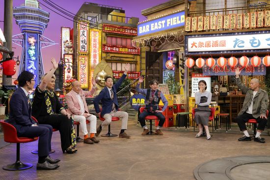 浅越ゴエ（ザ・プラン9）、ナジャ・グランディーバ、山本浩之、東野幸治、メッセンジャー黒田、朝日奈央、山名文和（アキナ）