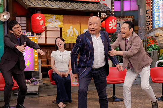 浅越ゴエ（ザ・プラン９）、朝日奈央、山本浩之、東野幸治