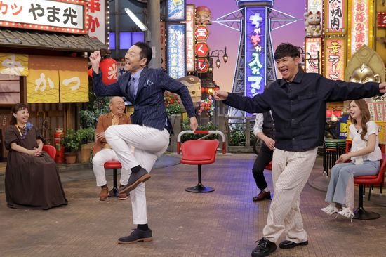 なるみ、山本浩之、東野幸治、メッセンジャー黒田、みりちゃむ、岡田圭右（ますだおかだ）