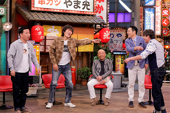 月亭八光、千原ジュニア、山本浩之、東野幸治、メッセンジャー黒田