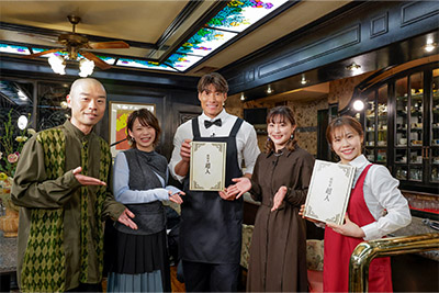 糸井嘉男（阪神タイガース・スペシャルアンバサダー）、杉原愛子（体操 女子日本代表）、髙木菜那（スピードスケート・平昌五輪金メダリスト）、角田夏実（柔道・パリ五輪金メダリスト）、山名文和（アキナ）