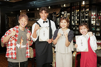 武尊（K-1 WORLD GP三階級制覇）、糸井嘉男（阪神タイガース・スペシャルアンバサダー）、潮田 玲子（元バドミントン日本代表）、杉原愛子（体操 女子日本代表）