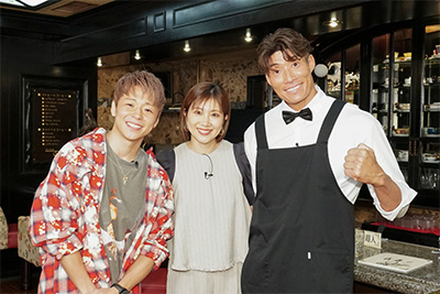武尊（K-1 WORLD GP三階級制覇）、潮田 玲子（元バドミントン日本代表）、糸井嘉男（阪神タイガース・スペシャルアンバサダー）