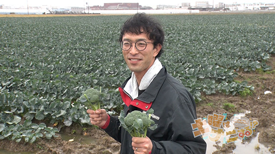 安井ファーム広報課 土田龍之介先生