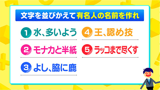 今回放送の脳トレ問題