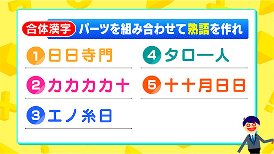 今回放送の脳トレ問題