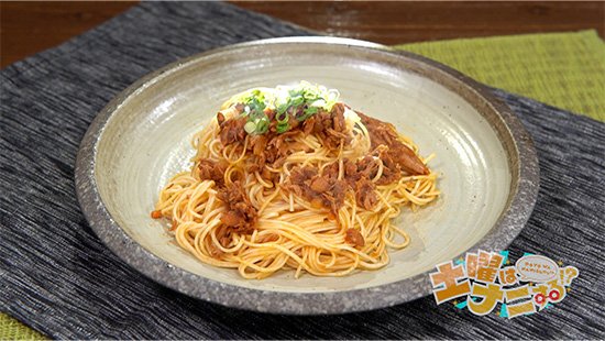 ピリ辛そうめんちゃんぷるー