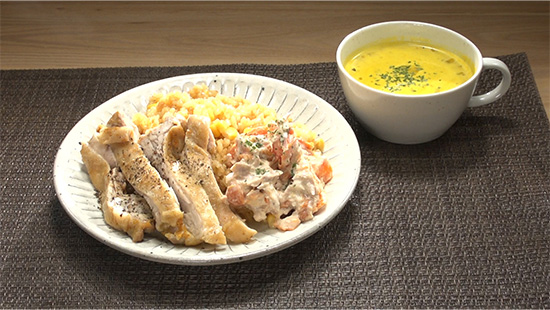 炊飯器で一発！4品献立