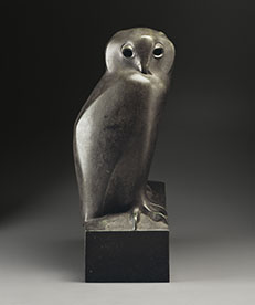 《ワシミミズク》 ブロンズ 1927-1930年 パリ、オルセー美術館蔵
