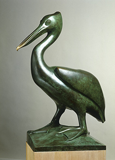 《ペリカン》 ブロンズ 1924年 ディジョン美術館蔵(国立自然史博物館寄託)