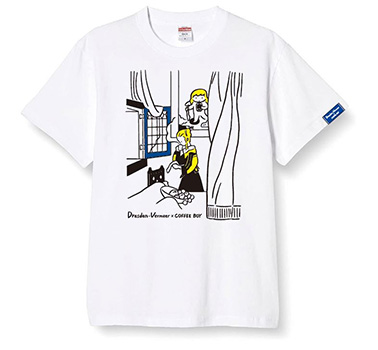 COFFEE BOY×本展オリジナルTシャツ ホワイト