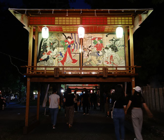 高知市・朝倉神社 夏祭り（2022年）