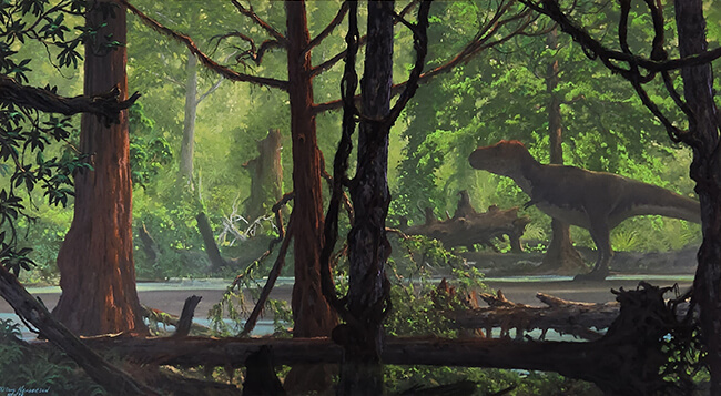 ダグラス・ヘンダーソン《ティラノサウルス》