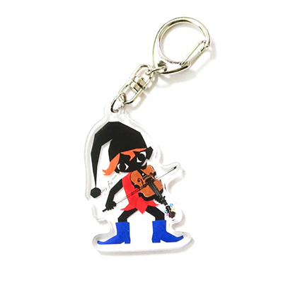 ヴァイオリン アクリルキーホルダー 