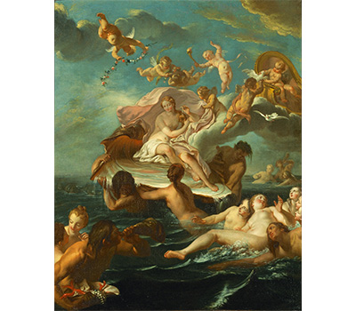 ノエル＝ニコラ・コワペル《ヴィーナスの誕生》