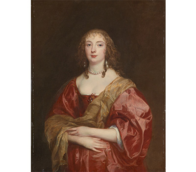 アントニー・ヴァン・ダイク《ベッドフォード伯爵夫人 アン・カーの肖像》