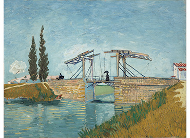 フィンセント・ファン・ゴッホ《跳ね橋》