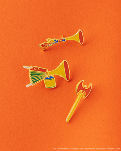 すてきな三にんぐみ ピンズセット