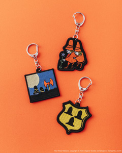 すてきな3にんぐみ刺繍キーホルダー