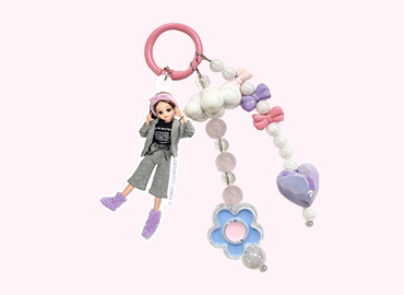 OFFリカちゃん ビーズストラップ