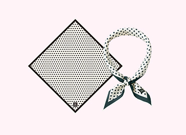 リカちゃんとおそろい スカーフ ドット