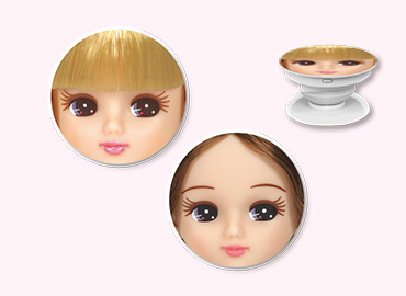 リカちゃんFACE スマホグリップ