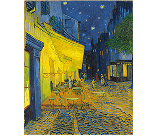 《夜のカフェテラス（フォルム広場）》